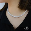 【蘇菲亞珠寶】15吋 天然珍珠 套鍊