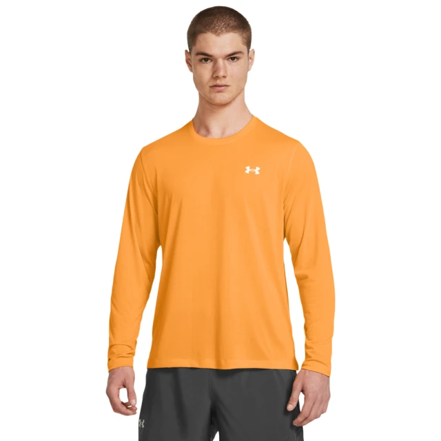 UNDER ARMOUR 男 Streaker 長袖T-Shirt_1382584-803(橙色)