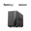 【Synology 群暉科技】搭 WD 4TB x2 ★ DS224+ 2Bay NAS 網路儲存伺服器