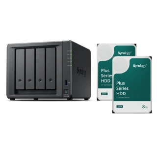 【Synology 群暉科技】搭 HAT3310 8TB x2 ★ DS423+ 4Bay NAS 網路儲存伺服器