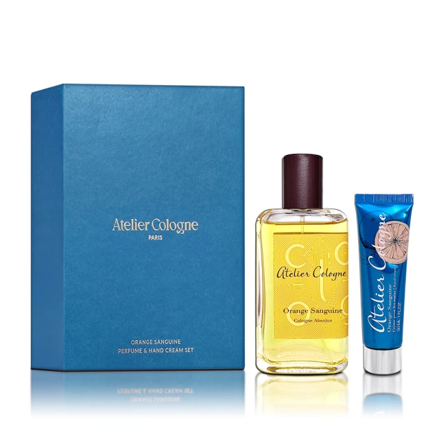 【Atelier Cologne】歐瓏 赤霞橘光香氛禮盒 -古龍水100ML+護手霜30ML(平行輸入)