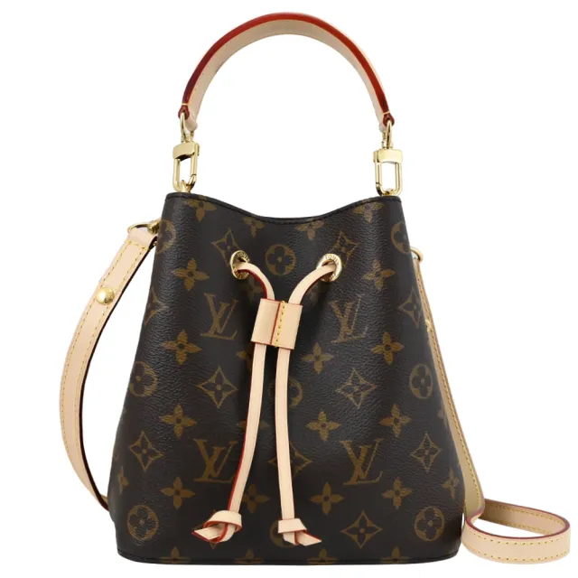 【Louis Vuitton 路易威登】LV M46581 Neonoe BB 經典花紋手提包水桶包兩用包(現貨)