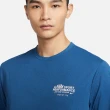 【NIKE 耐吉】短袖 上衣 T恤 運動 休閒 男 女 AS M NK DF UV HYVERSE SS GX 藍色(FN3280476)