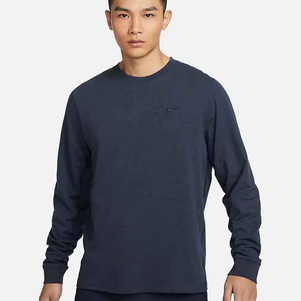 【NIKE 耐吉】長袖 上衣 運動 男 AS M NK DF PRIMARY LS TOP 藍色(FB8586473)