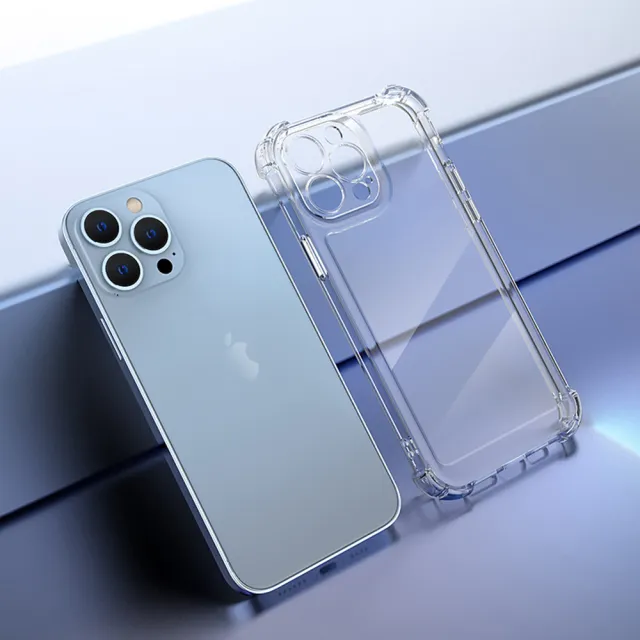 【GlassJP会所】三星 S23 PLUS 6.6吋 透明高能見度高清四角防摔殼手機保護殼