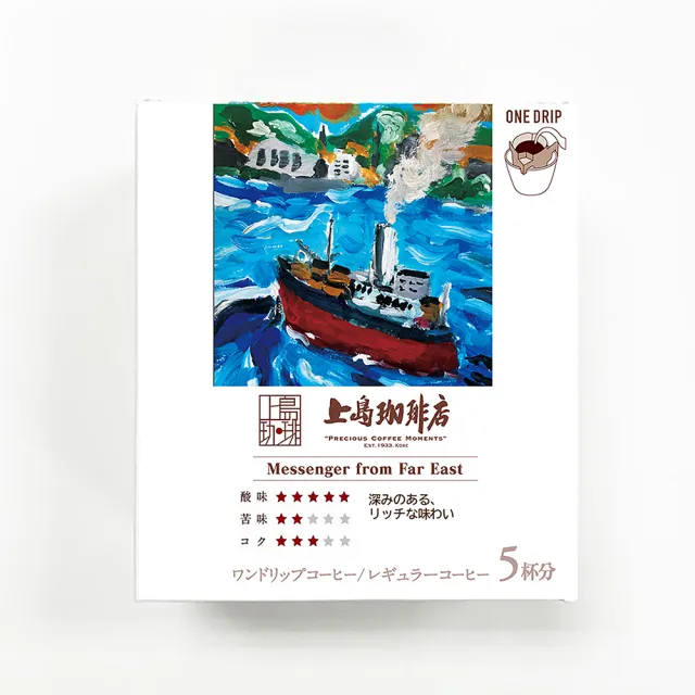 【UCC】上島綜合濾掛咖啡4盒組(12gx5入/盒;特調/經典/黑船/職人精選)