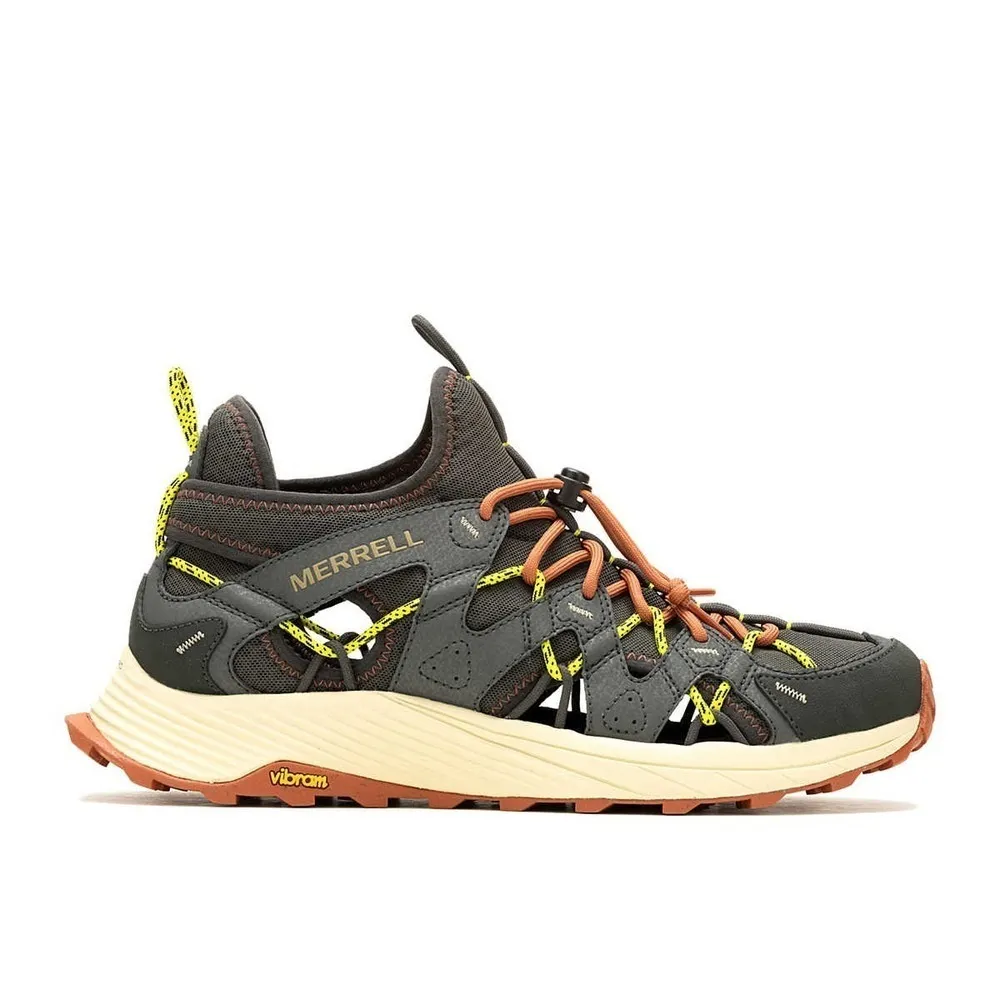 【MERRELL】Moab Flight Sieve 男 戶外 登山 越野鞋 涼鞋 透氣 綠(ML068079)