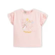 【奇哥】比得兔 女童裝 生日快樂花朵短袖上衣/T恤-吸濕排汗+抗UV(2-4歲)