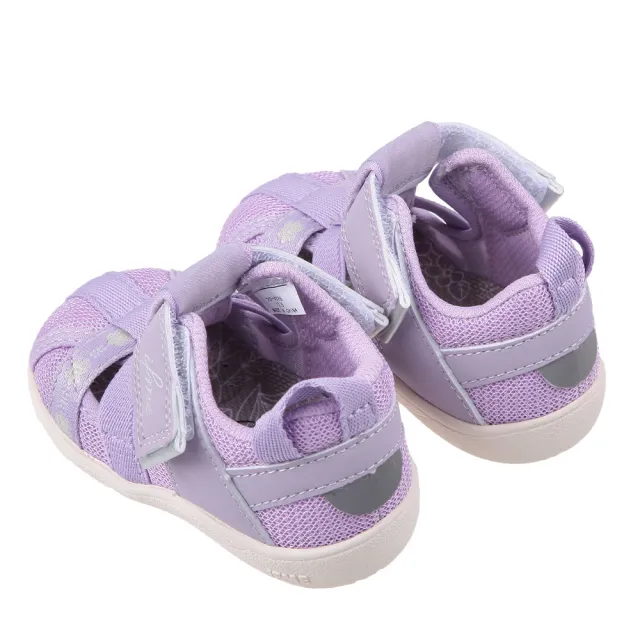 【布布童鞋】日本IFME紫色美花寶寶機能水涼鞋(P4E602F)