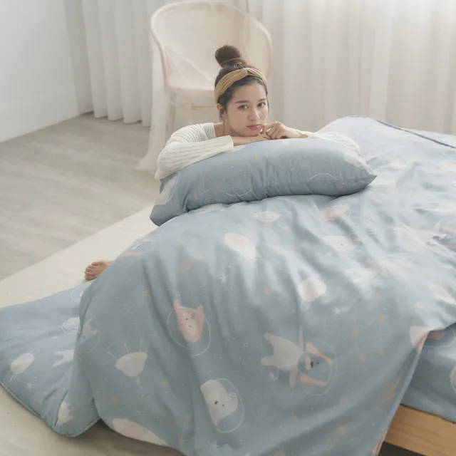 【BUHO布歐】天絲萊賽爾雙人加大三件式床包枕套組(多款任選)