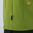 【Hilltop 山頂鳥】Coldblack冷黑涼感抗菌吸濕快乾抗UV彈性針織長袖上衣 男款 綠｜PS15XM37ECM0