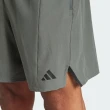 【adidas 愛迪達】短褲 男款 運動褲 D4T SHORT 灰 IS2263