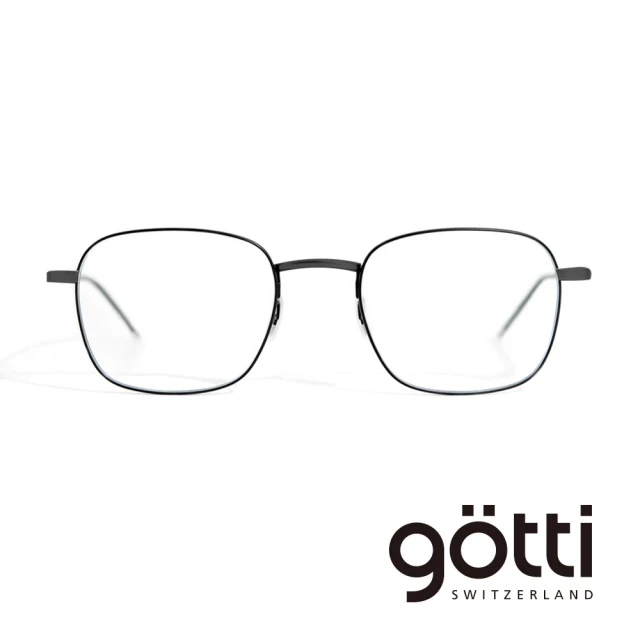 GottiGotti 瑞士Gotti Switzerland 現代經典鈦金平光眼鏡(- DAVIS)