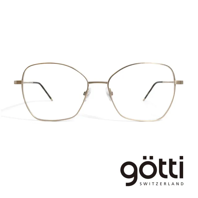 【Gotti】瑞士Gotti Switzerland 幾何流行款平光眼鏡(ALESI)