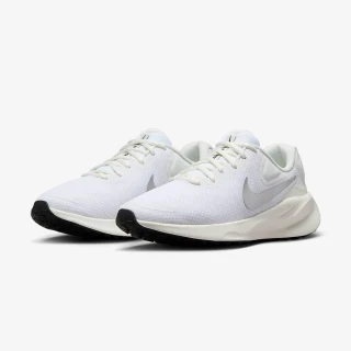 【NIKE 耐吉】W Revolution 7 女 白銀 運動 舒適 訓練 慢跑鞋(FB2208-101)