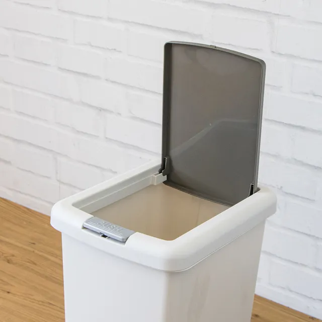【KEYWAY 聯府】雙開式垃圾桶10L-6入垃圾筒T10