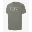【NIKE 耐吉】短袖 上衣 T恤 運動 休閒 男 女 AS NBA M NK SS M90 CC TEE N31 暗泥灰(FQ6524053)