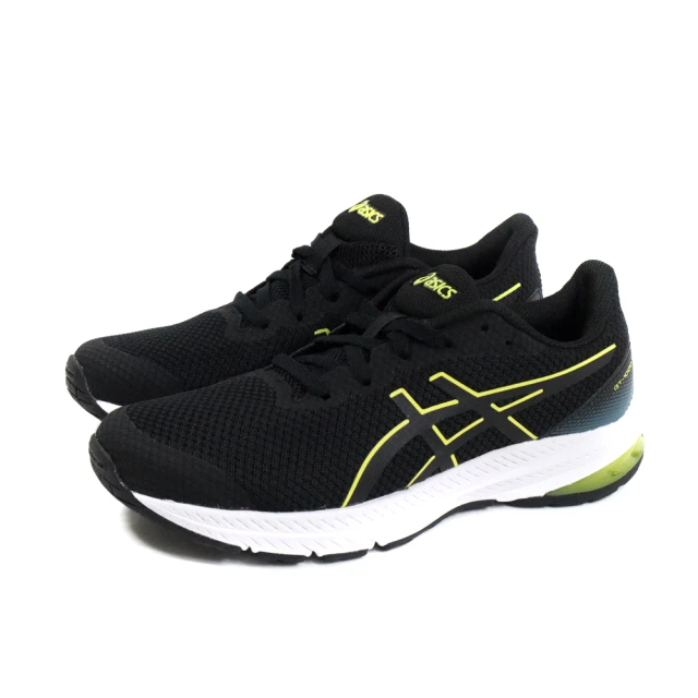 asics 亞瑟士 亞瑟士 ASICS GT-1000 12 GS 運動鞋 慢跑鞋 黑色 大童 童鞋 1014A296-005 no678