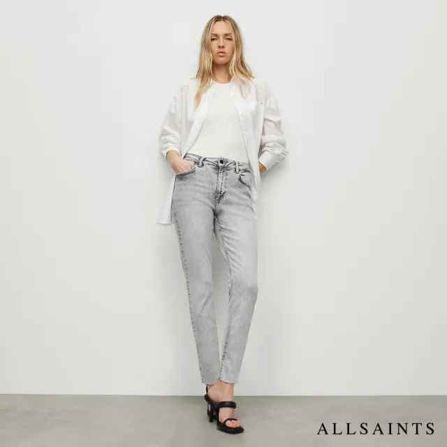 【ALLSAINTS】DAX 高腰緊身彈性牛仔褲 WE079Y(緊身版型)