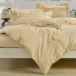 【織眠家族】緹花設計40支萊賽爾兩用被床包組-典雅樂章(特大)