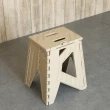 【SHUTER 樹德】貨櫃小折凳-3入折疊椅H40
