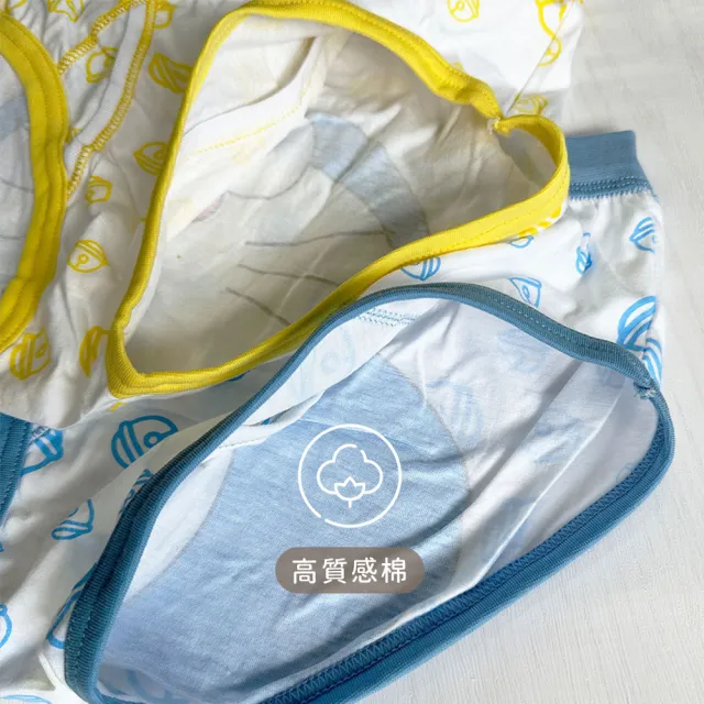 【Oluna 歐露娜】男童三角褲 小叮噹 記憶吐司 哆啦A夢授權(小童內褲 兒童三角褲 男童內褲 兒童內褲 小叮噹)