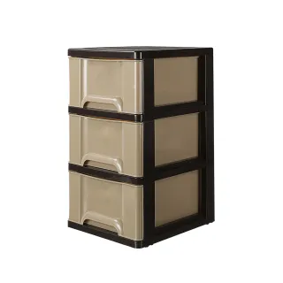 【KEYWAY 聯府】面寬40-蓋爾三層櫃 附輪(收納 置物櫃 抽屜櫃 MIT台灣製造)