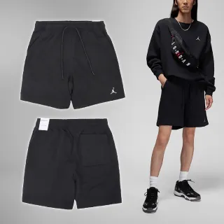 【NIKE 耐吉】短褲 Jordan Essentials Shorts 男款 黑 白 毛圈布 抽繩 棉褲 褲子(FQ4535-010)