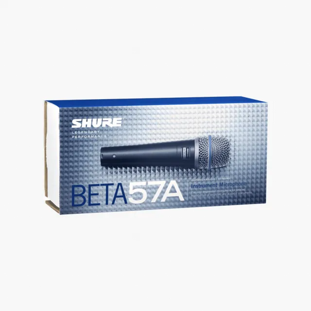 【SHURE】BETA 57A 動圈式無線樂器麥克風(BETA系列)