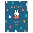 【小禮堂】Miffy 米飛兔 A4 L型三層分類資料夾 - 角色款(平輸品)