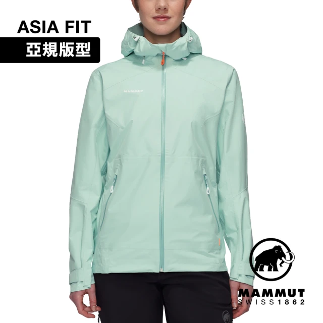 Mammut 長毛象 Convey Tour HS Hooded Jacket AF GTX防水連帽外套 女款 薄荷綠 #1010-28802