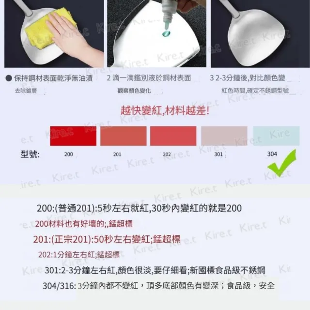 【kiret】304不鏽鋼檢測劑 不銹鋼測試劑 鋼錳檢測液快速檢驗