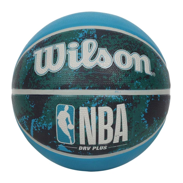 WILSONWILSON NBA DRV系列 PLUS VIBE #7橡膠籃球-訓練 湖水藍綠(WZ3012602XB7A)