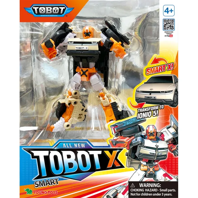 【TOBOT 機器戰士】中型 NEW TOBOT X(男孩 機器人)