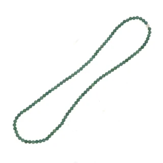 【喜緣玉品】天然水綠翡翠項鍊串珠(6mm)