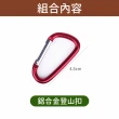 【愛Phone】鋁合金登山扣  單入  顏色隨機(鑰匙圈/背包扣/水瓶扣/掛鉤)