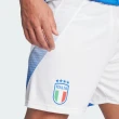 【adidas 愛迪達】短褲 男款 運動褲 FIGC H SHO 白藍 IQ0494