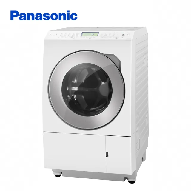 【Panasonic 國際牌】12公斤日本製溫水洗脫烘變頻滾筒洗衣機-左開(NA-LX128BL)