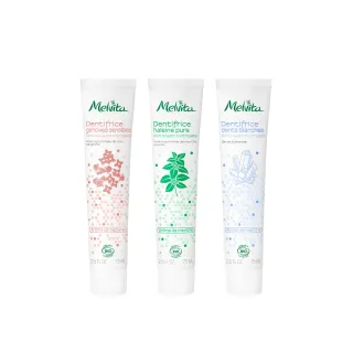 【Melvita 蜜葳特】牙膏任選3件買2送1(薄荷清新/丁香保養/鹽之花煥白/小大人專屬牙膏75ml)