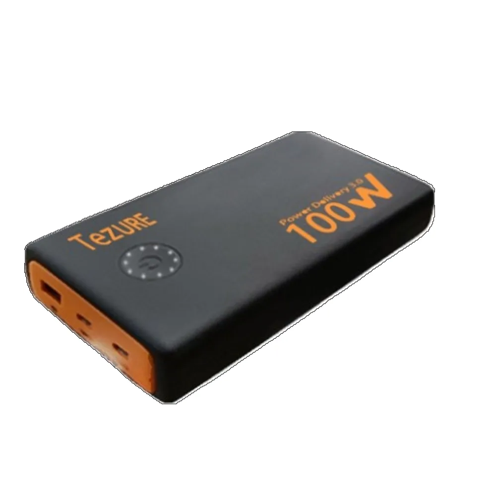 【TeZURE】25000mAh 120W輸出 2C1A 3孔輸出 PD/QC3.0 雙向快充行動電源(筆電/手機/mac/平板等多裝置都可充)