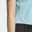 【adidas 官方旗艦】LOGO 短版短袖上衣 女 JI6871