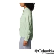 【Columbia 哥倫比亞 官方旗艦】女款-鈦 Cirque River™酷涼快排長袖襯衫(UAR57940KIMIS)
