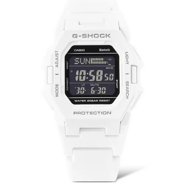 【CASIO 卡西歐】G-SHOCK 纖薄藍牙運動手錶 送禮 禮物 推薦(GD-B500-7)