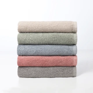 【朵舒】100%美國棉飯店加大毛巾超值八件組(便利掛環設計)