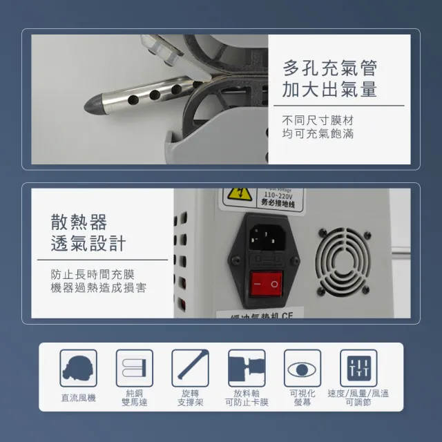 泡泡紙機 空氣袋充氣機 泡泡袋 葫蘆膜充氣機 緩衝充氣機 208-PEB16(氣泡充氣機 出貨包材)