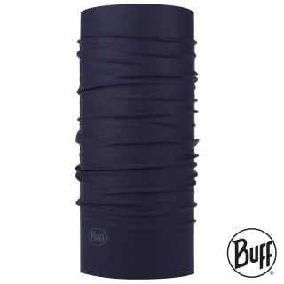 【BUFF】NEW ORIGINAL經典頭巾Plus 黯夜靛青 BF117818-779(路跑/防曬/健行/單車/爬山/吸濕排汗)