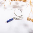 【Olivia Yao Jewellery】圓舞青金石925純銀單耳環(Frank & Promise Collection)