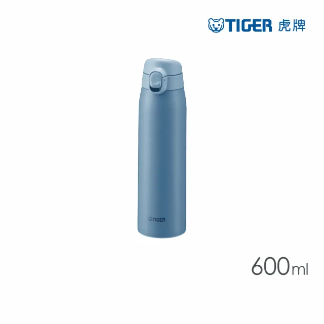 【TIGER虎牌】夢重力買1送1_超輕量彈蓋不鏽鋼保溫瓶 480+600ml(MCT-T060/MMJ-A482保溫杯)