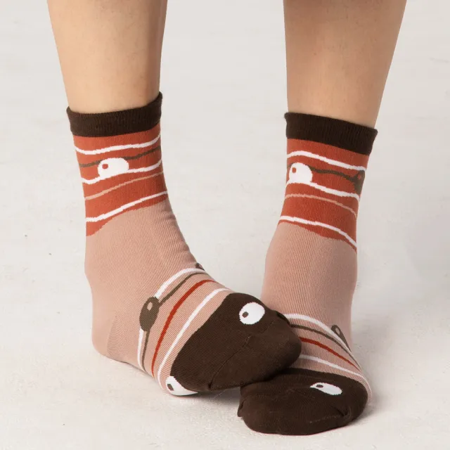 【蒂巴蕾】6雙組-守護系列棉襪 設計襪 多款選
