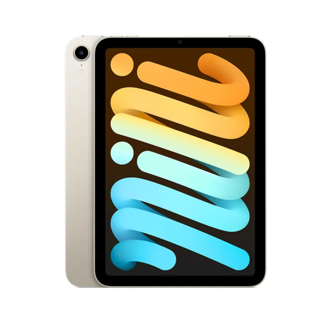 【Apple】2021 iPad mini 6 8.3吋/WiFi/64G(三折防摔殼+鋼化保貼組)
